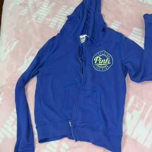 Pink VS | zip up hoodie